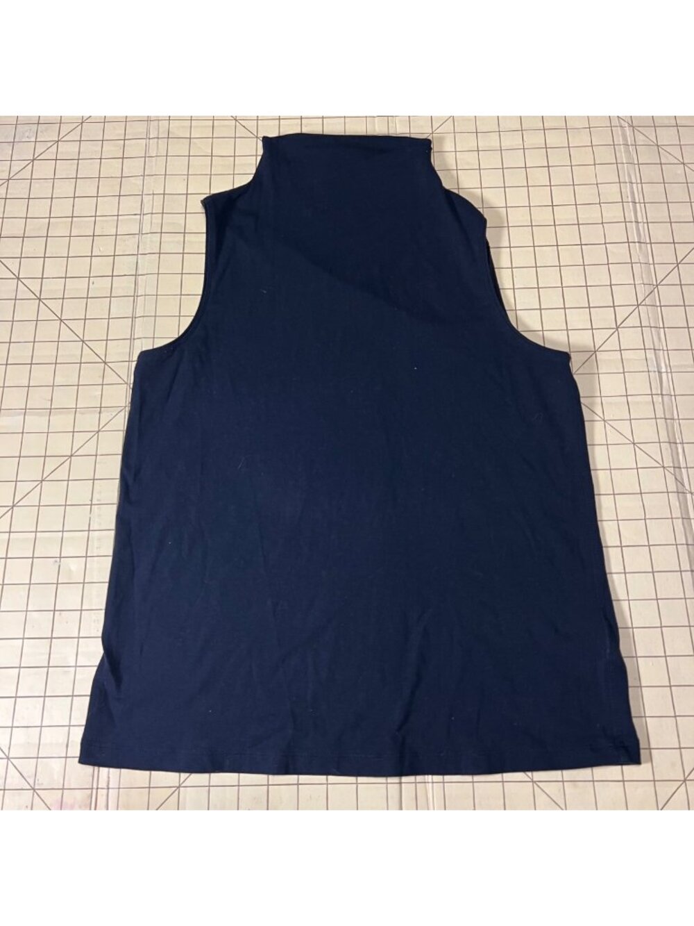 Athleta Black Sleeveless Mock Neck Tank Top Womens Size Small